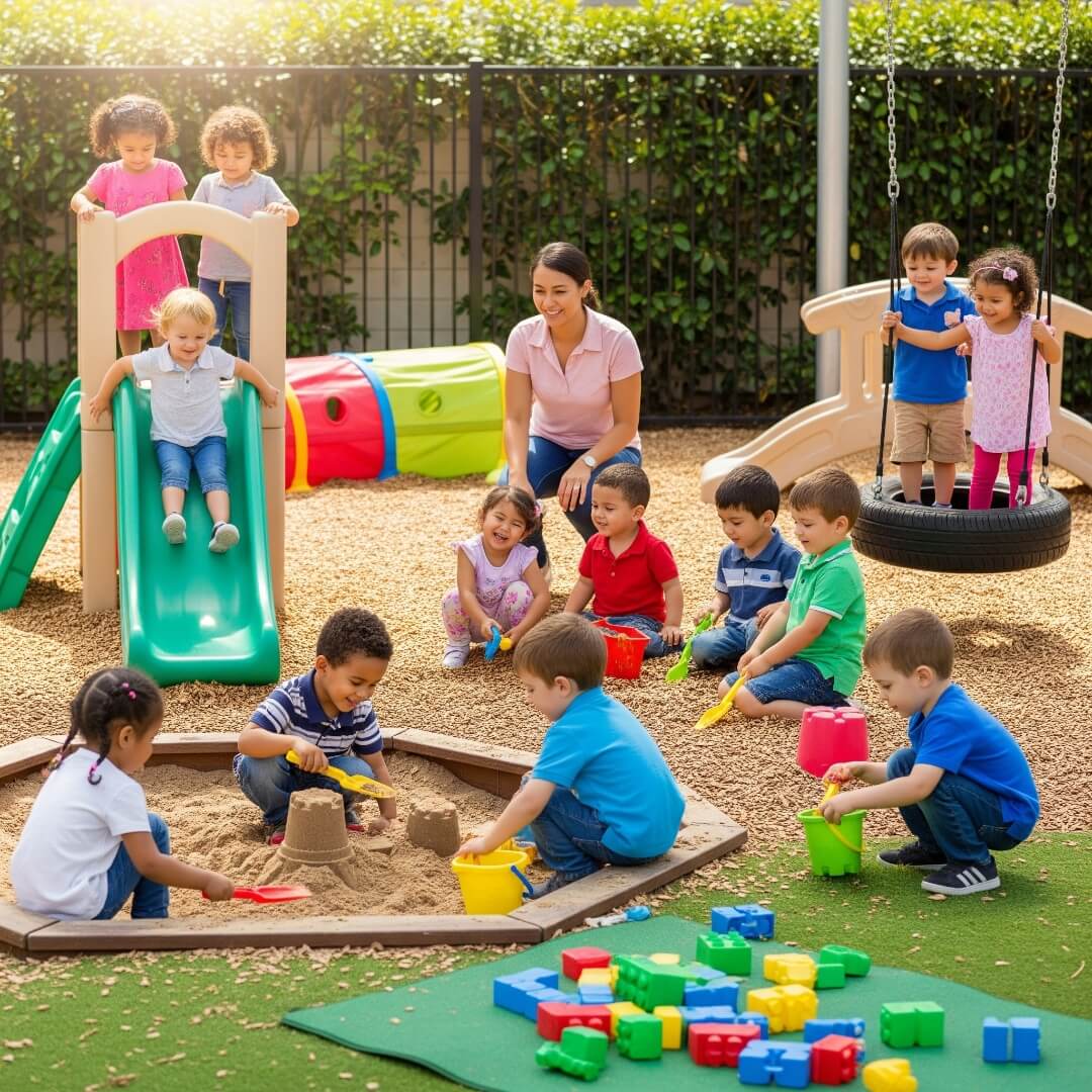 Outdoor playground activities